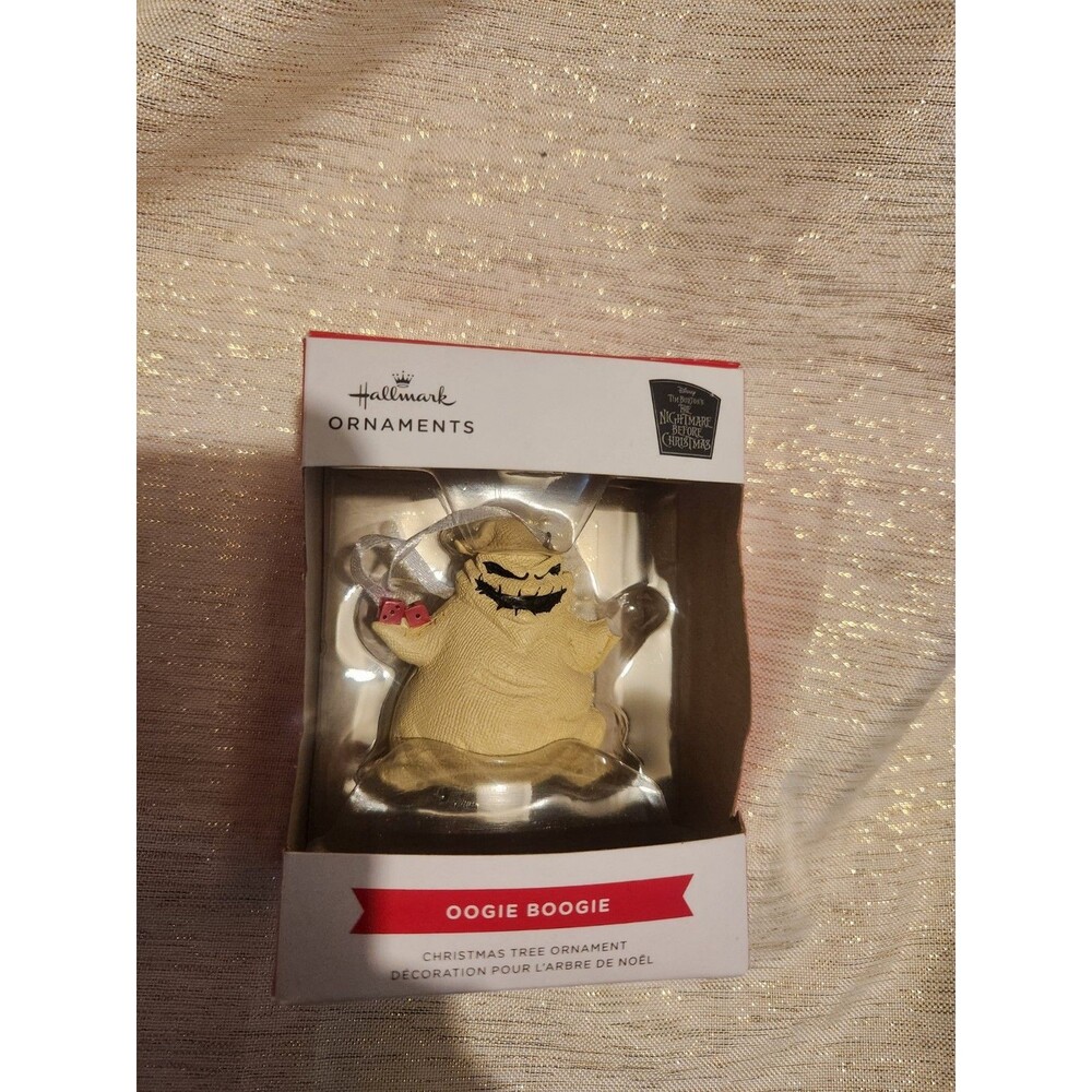 Hallmark Ornaments Oogie Boogie Nightmare Before Christmas Tree Ornament NEW